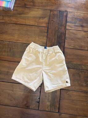 Polo Ralph Lauren Boys Size 6 Khaki Elastic Waist Chino Shorts